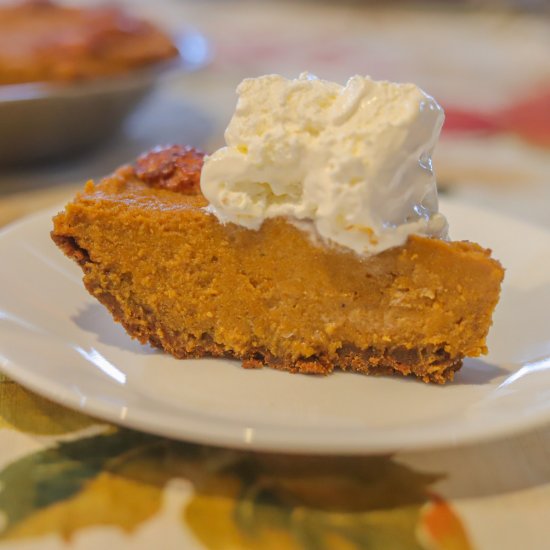 Easy No-Bake Pumpkin Pie