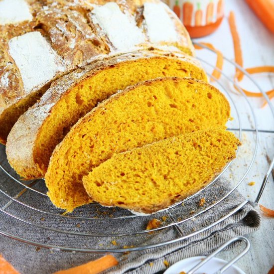 Easy Curry Carrot Bread