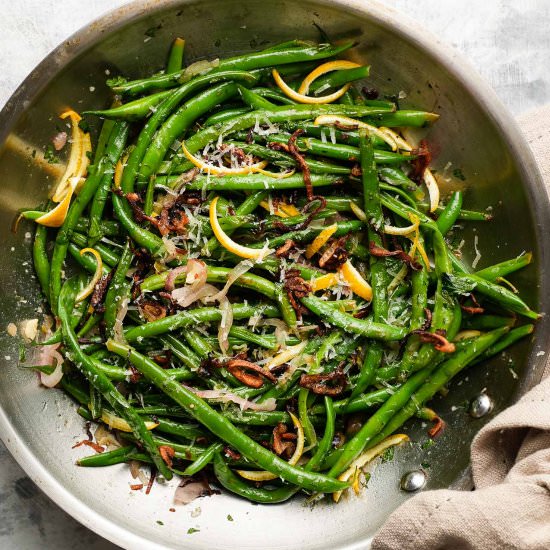 Lemon Haricots Verts (Green Beans)