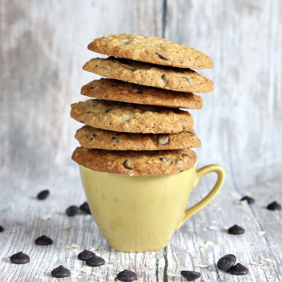 Gluten Free Oatmeal Cookies