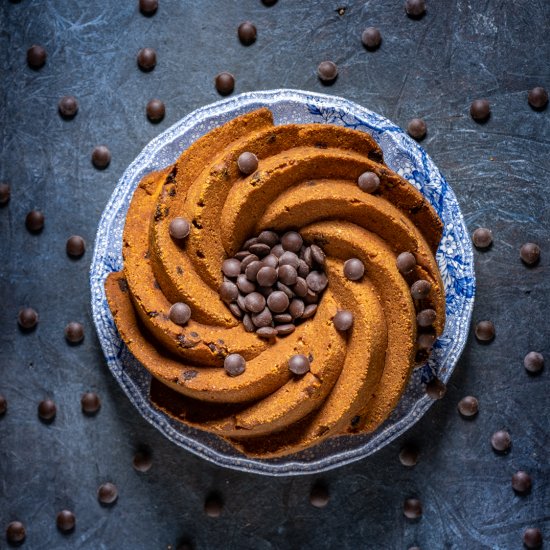 Chocolate Chip Mascarpone Bundt