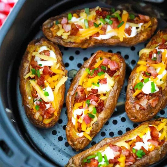 Air Fryer Potato Skins