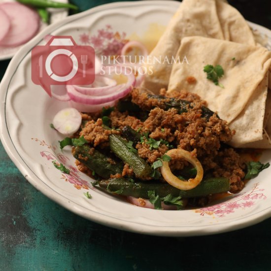 Keema Bhindi – Sindhi Style