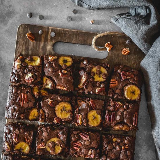 Chocolate Lentil Brownies