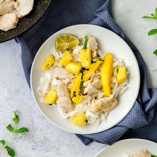 Mango and Turkey Stir Fry