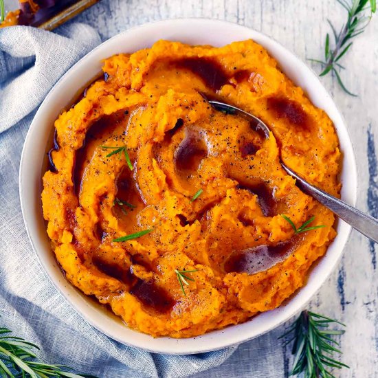 Brown Butter Butternut Squash Mash