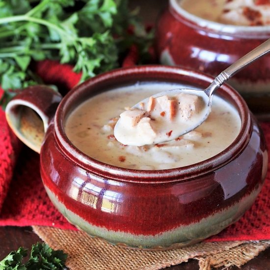 Creamy Turkey Potato Soup