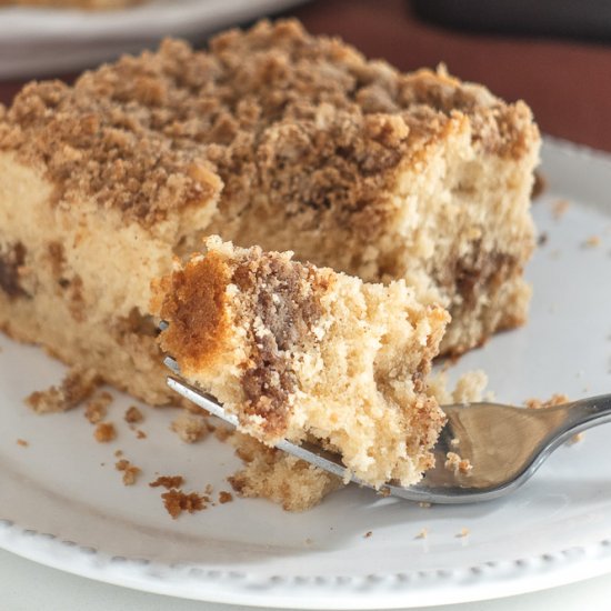 Biscoff Crumb Cake