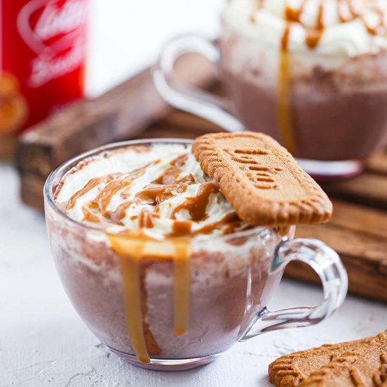 Biscoff Hot Chocolate Recipe