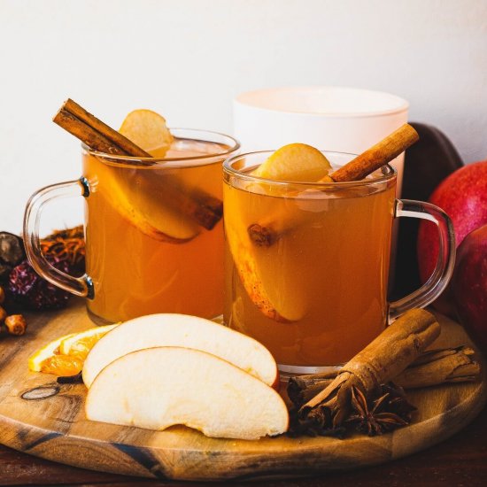 Homemade Hot Apple Cider