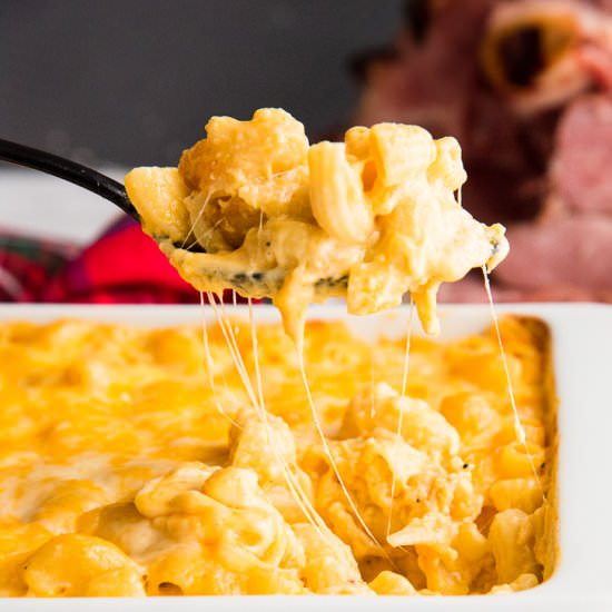 Five Cheese Baked Mac and Cheese