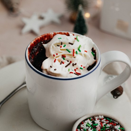 Red Velvet Mug Cake