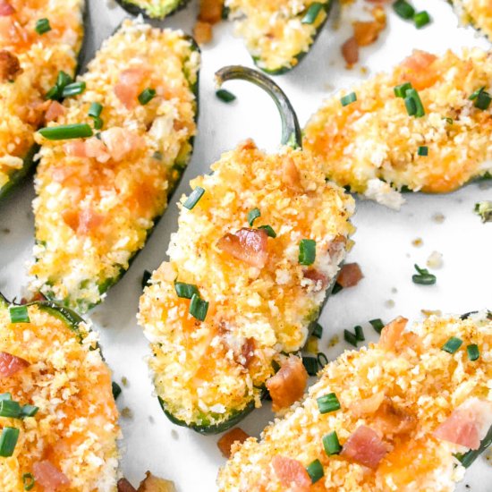 Baked Jalapeno Poppers