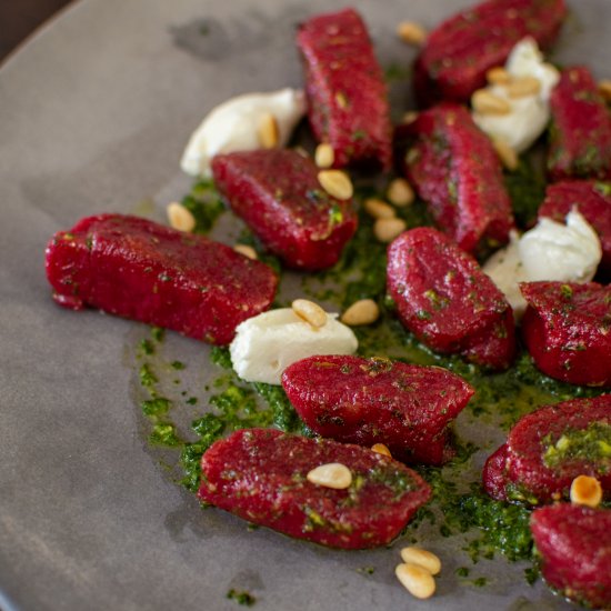 Beetroot Gnocchi