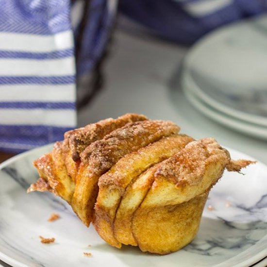 Cinnamon Sugar Butterflake Rolls