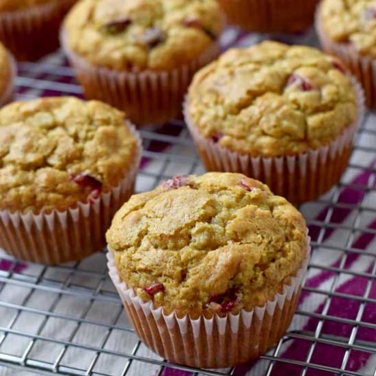 Gluten Free Cranberry Muffins