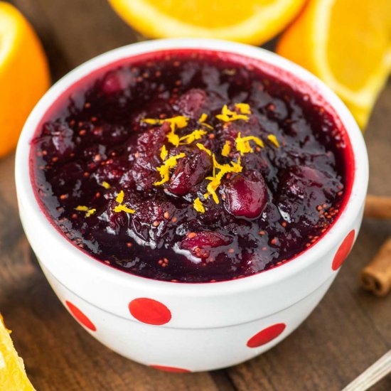 Instant Pot Cranberry Sauce