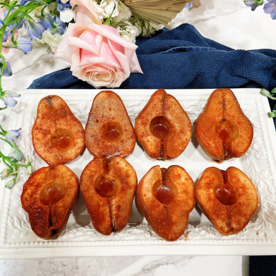 Baked Pears with Cinnamon