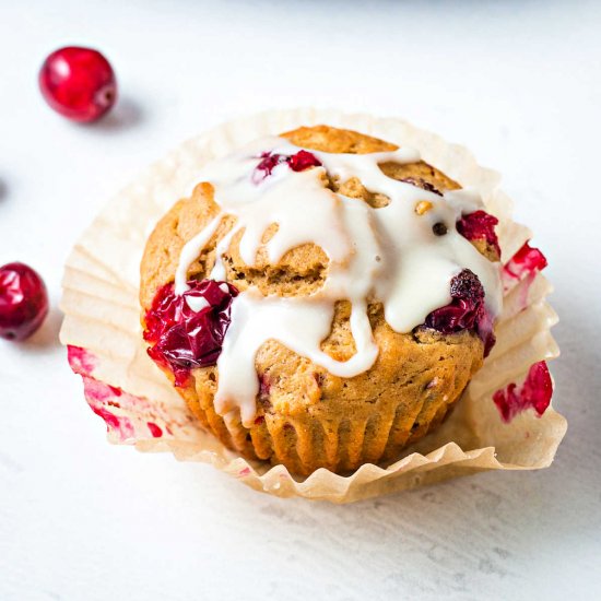 orange cranberry muffins