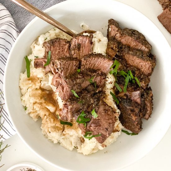 BLACK PEPPER CRUSTED POT ROAST