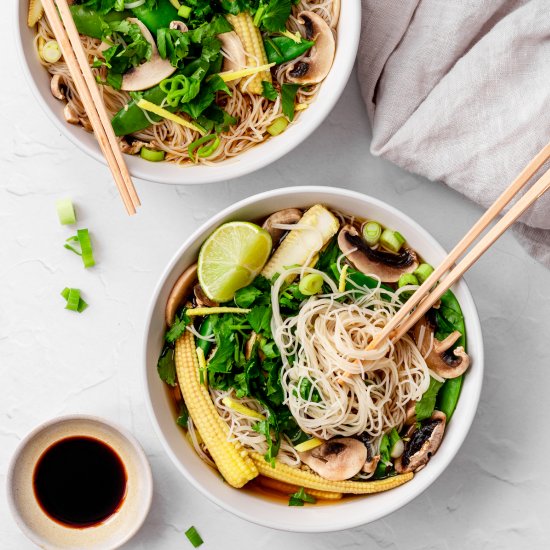 Homemade Instant Noodle Soup