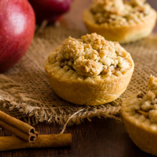 Apple Crumble Tartlets