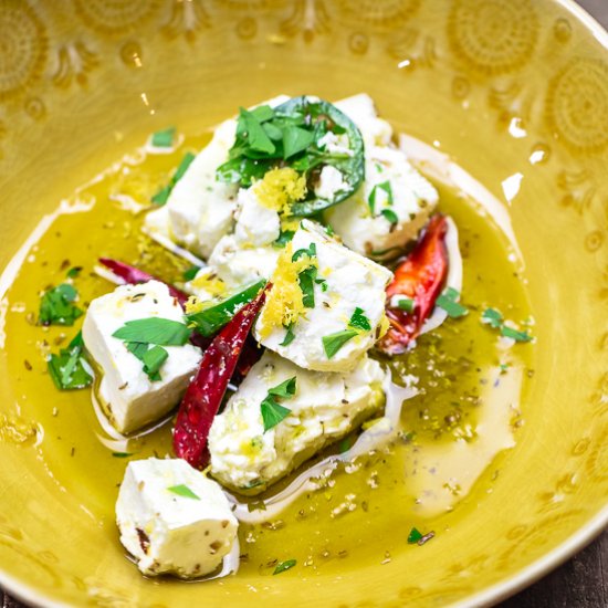 5-Minute Marinated Feta