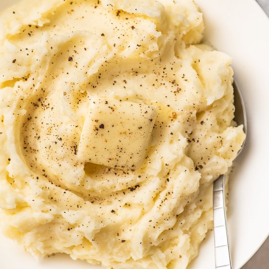 Microwave Mashed Potatoes