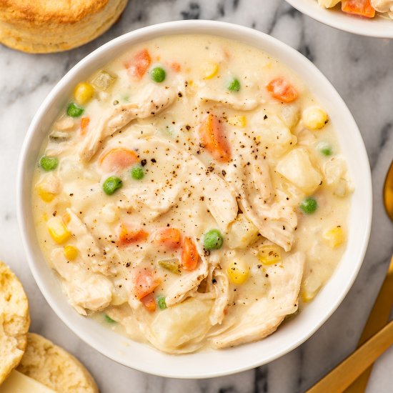 Chicken Pot Pie Soup