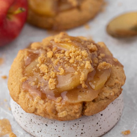 Crumbl apple pie cookies