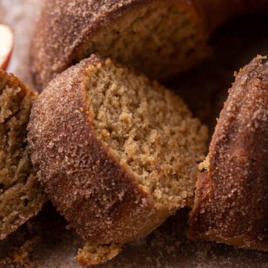 Apple cider donut cake