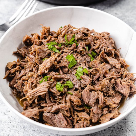 Instant Pot Shredded Beef