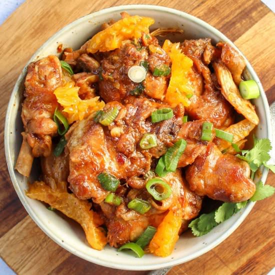 Asian Braised Mandarin Chicken