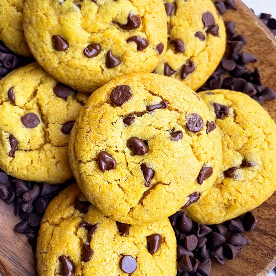 Pumpkin Chocolate Chip Cookies