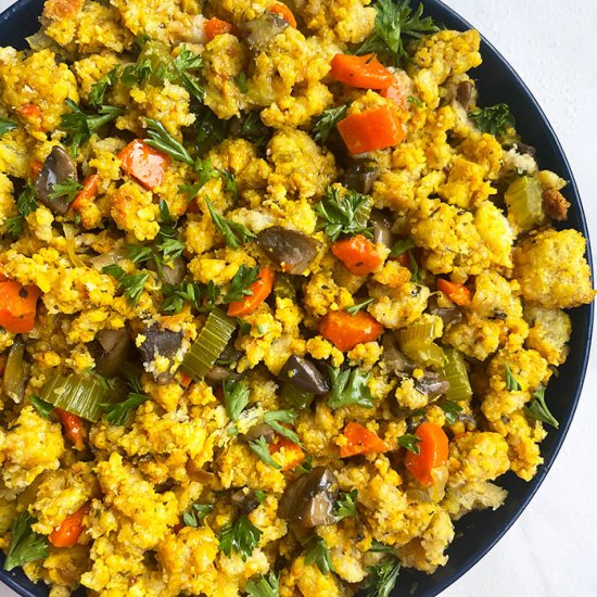 Easy Cornbread Stuffing