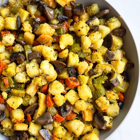 Instant Pot Vegetarian Stuffing