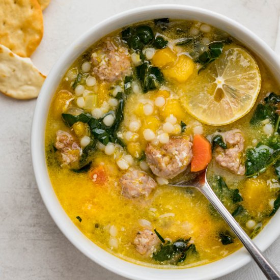 Ultimate Pumpkin Sausage Soup