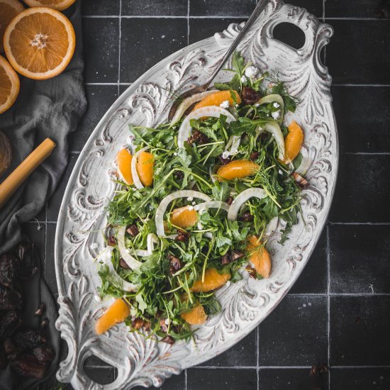 Arugula Fennel Salad