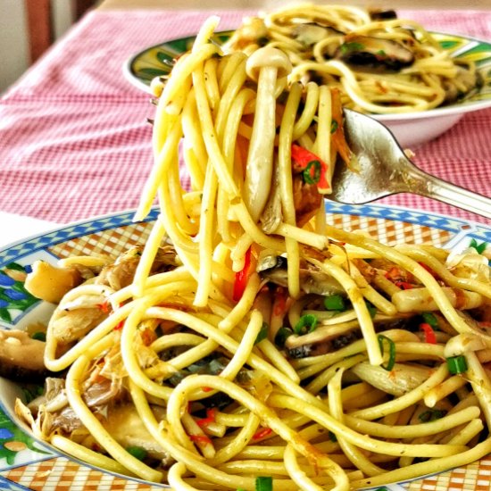 Spaghetti aglio e olio