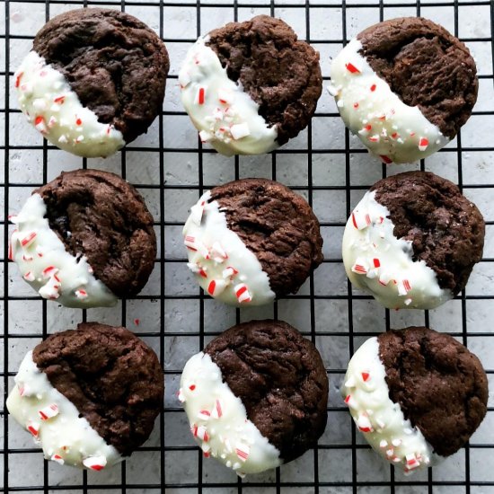 Peppermint Mocha Cookies