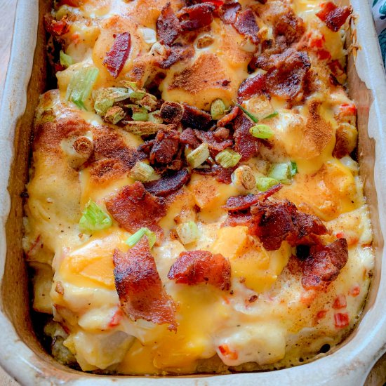 Loaded German Potato Bake