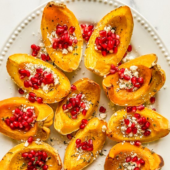 Roasted Carnival Squash