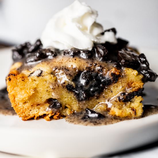 Oreo Bread Pudding