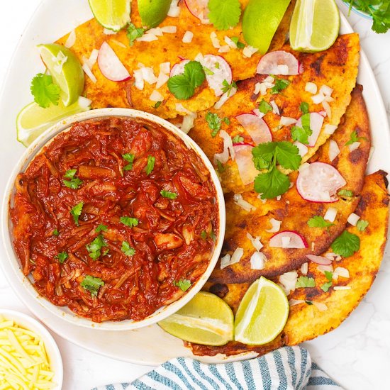 Vegan Birria Tacos With Jackfruit