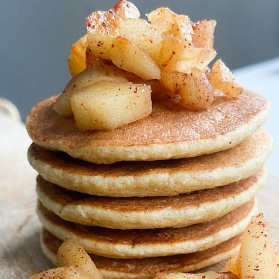 Cinnamon Apple Pancakes