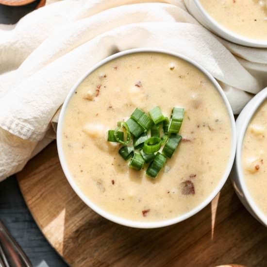 Instant Pot Baked Potato Soup