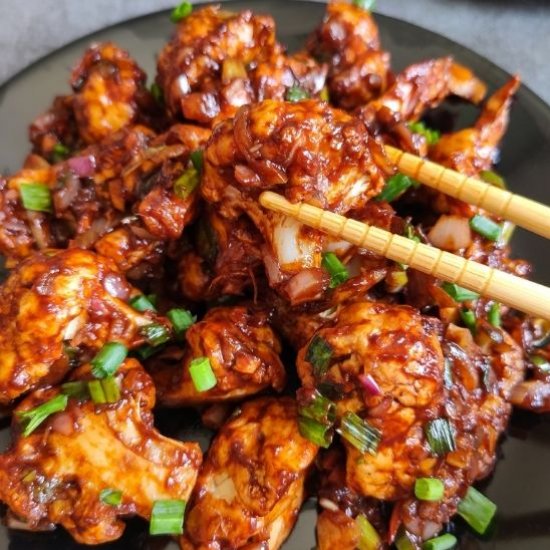 Baked Gobhi Manchurian