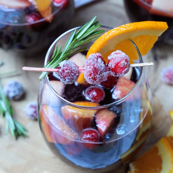 Holiday Red Sangria