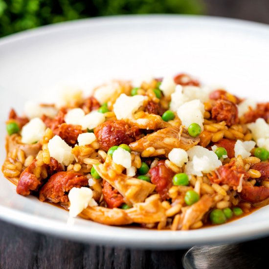 Chicken and Chorizo Risotto