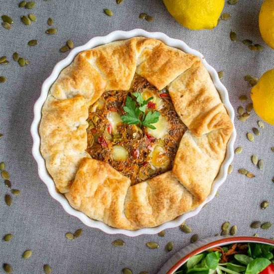 Savory Carrot Tart